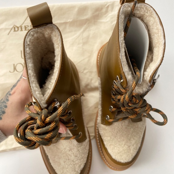 Ulla Johnson shearling leather boots - Picture 9 of 11